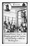 Several Jesuits hanged for Treason, Knave of Spades from a pack of playing cards by English School