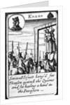 Several Jesuits hanged for Treason, Knave of Spades from a pack of playing cards by English School