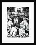 Madonna Protecting Two Members of a Confraternity by Agostino Carracci