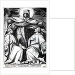 Madonna Protecting Two Members of a Confraternity by Agostino Carracci