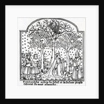 The Oracular trees of the Sun and the Moon by French School