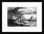 The Straits of Dover, engraved by William Miller, 1827 by Joseph Mallord William Turner