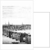View of Old London Bridge by English School