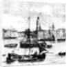 Wharfs on the River Thames, Nicholson's Wharf to Customs House by English School