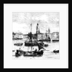 Wharfs on the River Thames, Nicholson's Wharf to Customs House by English School