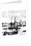 Wharfs on the River Thames, Nicholson's Wharf to Customs House by English School