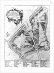 A Plan of the House and Gardens at Stowe, Buckinghamshire by Johann Sebastien Muller