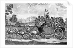 Going to Bury Fair, 1750 by English School
