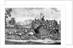 Going to Bury Fair, 1750 by English School