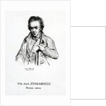 Niccolo Antonio Zingarelli, 1870 by Frederic Desire Hillemacher