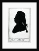 Silhouette of Michael O'Kelly, 1786 by Hieronymus Loschenkohl