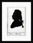 Silhouette of Michael O'Kelly, 1786 by Hieronymus Loschenkohl