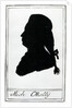 Silhouette of Michael O'Kelly, 1786 by Hieronymus Loschenkohl