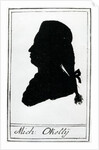 Silhouette of Michael O'Kelly, 1786 by Hieronymus Loschenkohl
