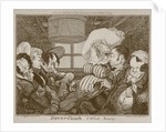 Dover Coach, 5 o'clock morning, etched by George Cruikshank, 1826 by Alfred (after) Crowquill