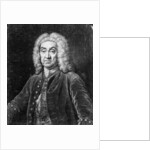 John James Heidegger, engraved by John Faber, 1749 by Jean-Baptiste van Loo