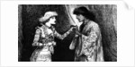 Miss Ellen Terry as Desdemona and Mr. Irving as Othello by English School
