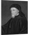 Geoffrey Chaucer, c.1833 by James Thomson