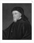 Geoffrey Chaucer, c.1833 by James Thomson