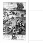 The end of the chase of the stagg by English School