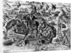 The Spanish attempt to capture Algiers, 1541 by Spanish School