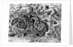 The Spanish attempt to capture Algiers, 1541 by Spanish School