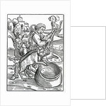 Of euyl Counsellours, Juges and men of lawe by (after) German School