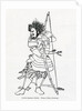 An Ancient Japanese Archer, 1871 by Anonymous