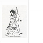 An Ancient Japanese Archer, 1871 by Anonymous