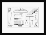 Carpenter's Tools by English School