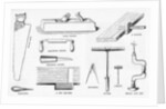 Carpenter's Tools by English School