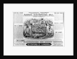 Advertisement for 'Harness world famed Electropathic Belts', c.1890 by English School