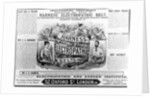 Advertisement for 'Harness world famed Electropathic Belts', c.1890 by English School