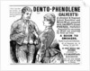 Advertisement for Calvert's Dento-Phenolene, c.1890s by English School