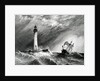 Eddystone Lighthouse, print made by W.B. Cooke, 1836 by William Clarkson (after) Stanfield