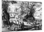 Maius Junius, print made by Aegidius Sadeler II, 1615 by Paul Brill