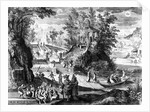 Maius Junius, print made by Aegidius Sadeler II, 1615 by Paul Brill