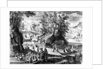 Maius Junius, print made by Aegidius Sadeler II, 1615 by Paul Brill