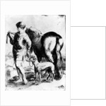 Boy with a Horse and Two Dogs, c.1597-1610 by Adam Elsheimer