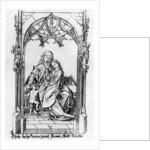 St. Anne with Mary and the Child, c.1465-1500 by Israhel van the younger Meckenem