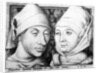 Portrait of Israhel van Meckenem and his wife Ida, c.1490 by Israhel van the younger Meckenem