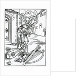 Of impacient folys that wyll nat abyde correccion by (after) German School