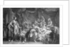 Andromache bewailing the death of Hector, engraved by Domenico Cunego, 1764 by Gavin Hamilton