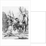 A Capriccio from the series 'Scherzi de Fantasia', 1745 by Giovanni Battista Tiepolo