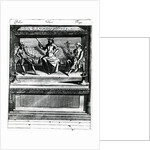 Woden, Thor and Friga by Wenceslaus Hollar