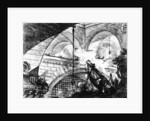 Plate from the 'Carceri d'invenzione' series, 1761 by Giovanni Battista Piranesi