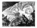 Plate from the 'Carceri d'invenzione' series, 1761 by Giovanni Battista Piranesi
