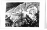 Plate from the 'Carceri d'invenzione' series, 1761 by Giovanni Battista Piranesi