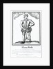 Thomas Nashe From a very scarce Pamphlet entitled 'The Trimming of Thomas Nashe Gentleman', published c.1819 by English School