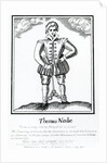 Thomas Nashe From a very scarce Pamphlet entitled 'The Trimming of Thomas Nashe Gentleman', published c.1819 by English School